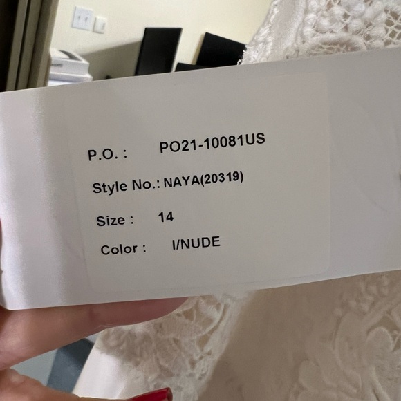 New wedding dress. Only tried on. No alterations have been done to this item. - Picture 7 of 9